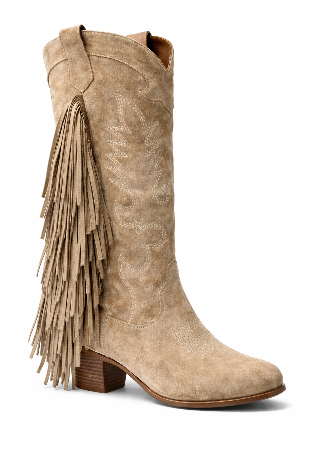 Boots Western Fringle / naturel