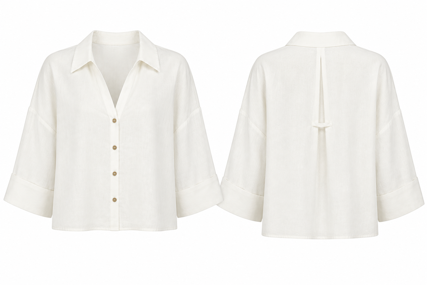 Blouse Linn/ wit