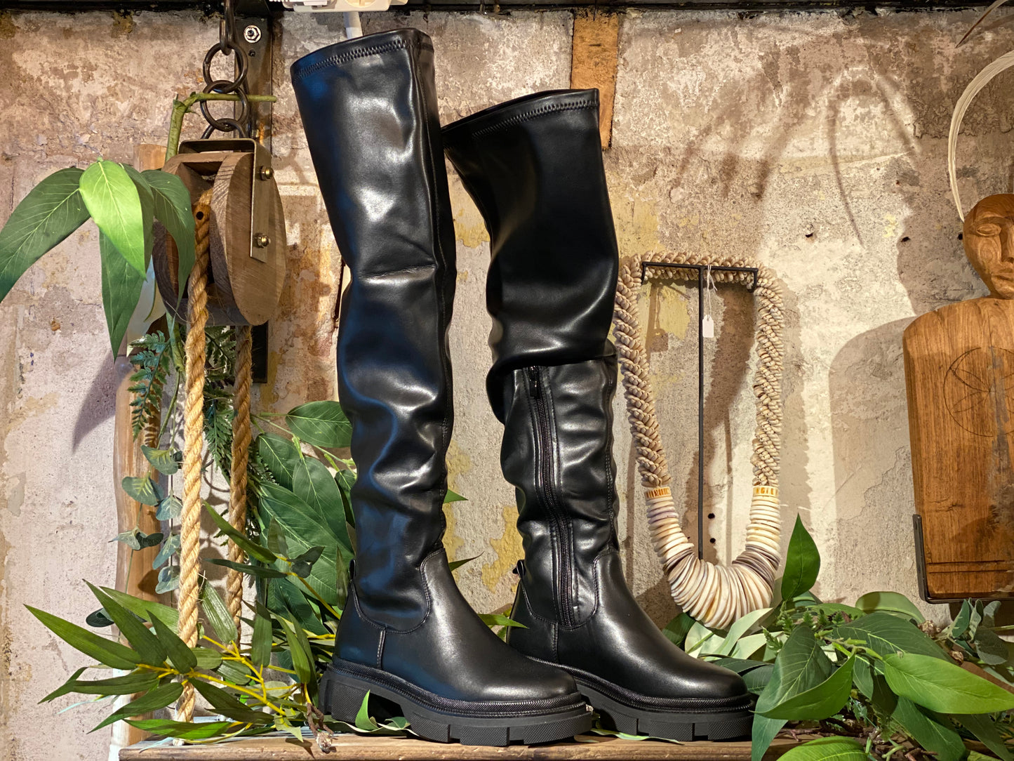 Over Knee Boots | pu leather
