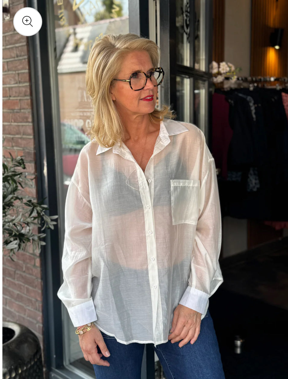 Blouse LEssence/ crème