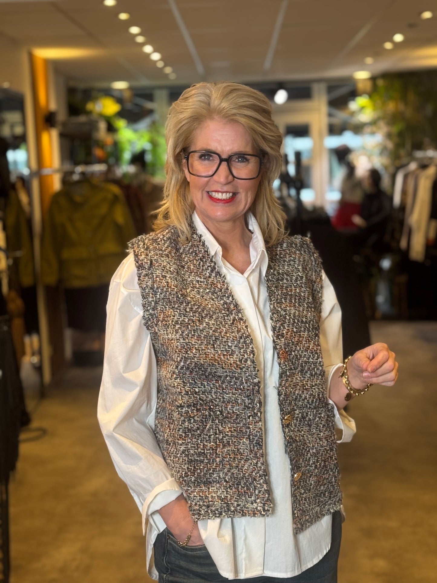 Gilet Chanel / Zwart