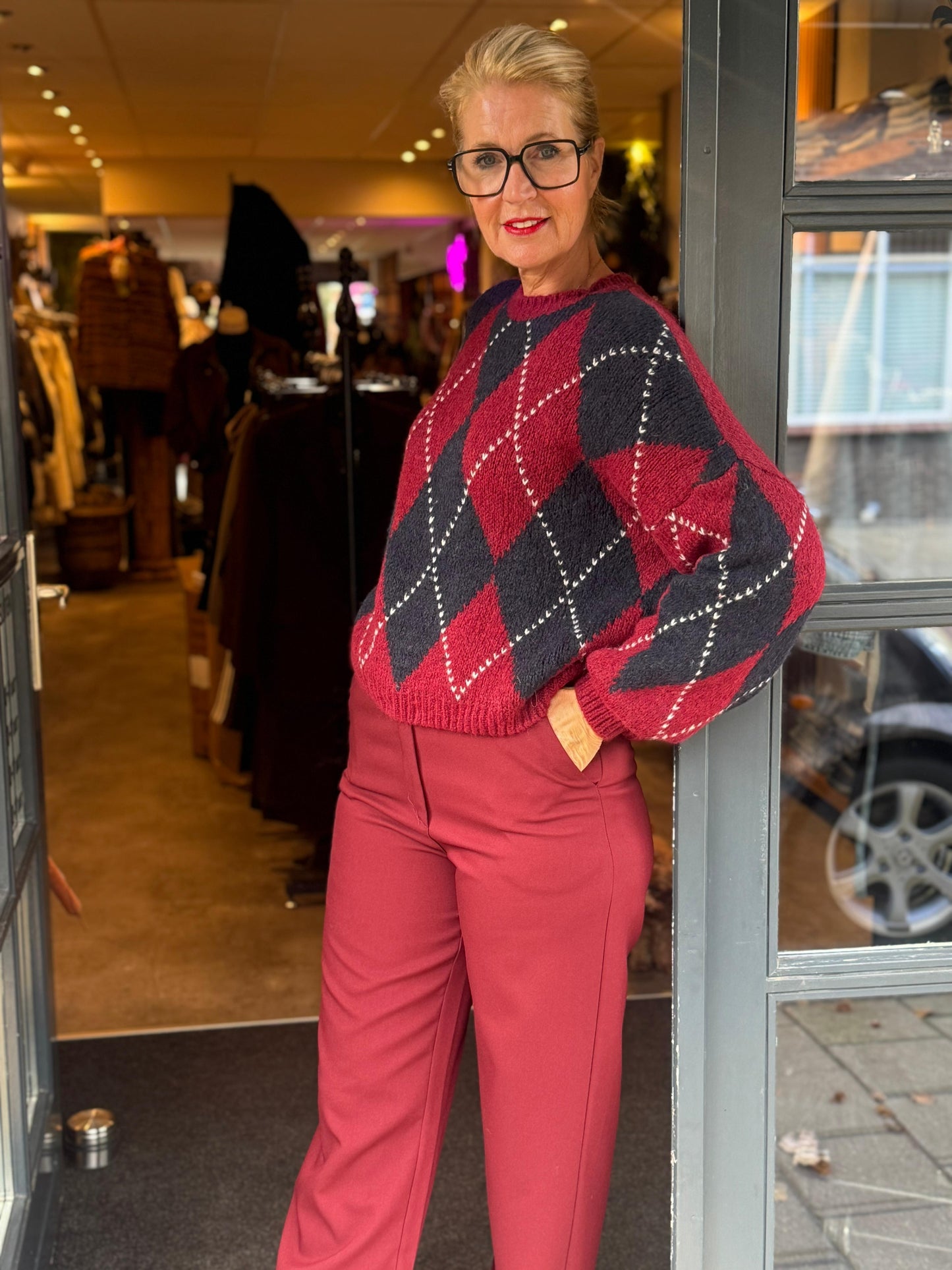 Pantalon MD/ Bordeaux