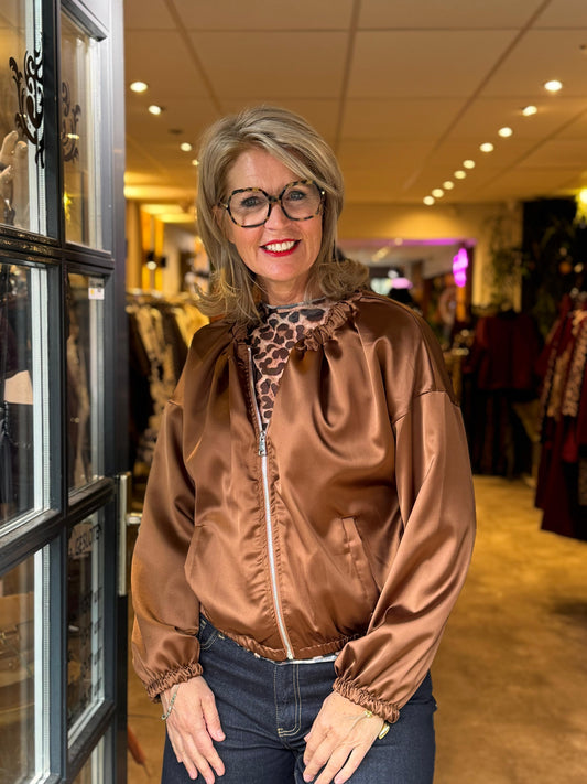 Bomber Azzurro/ Bronz