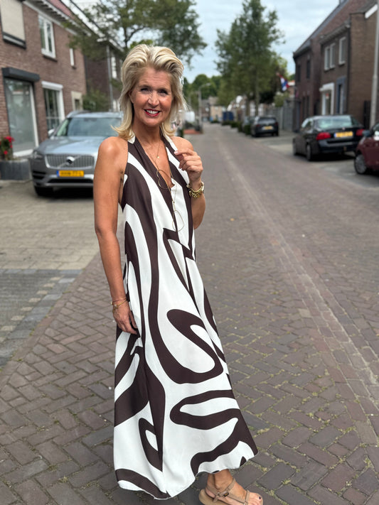 Jurk Savannah/ Bruin