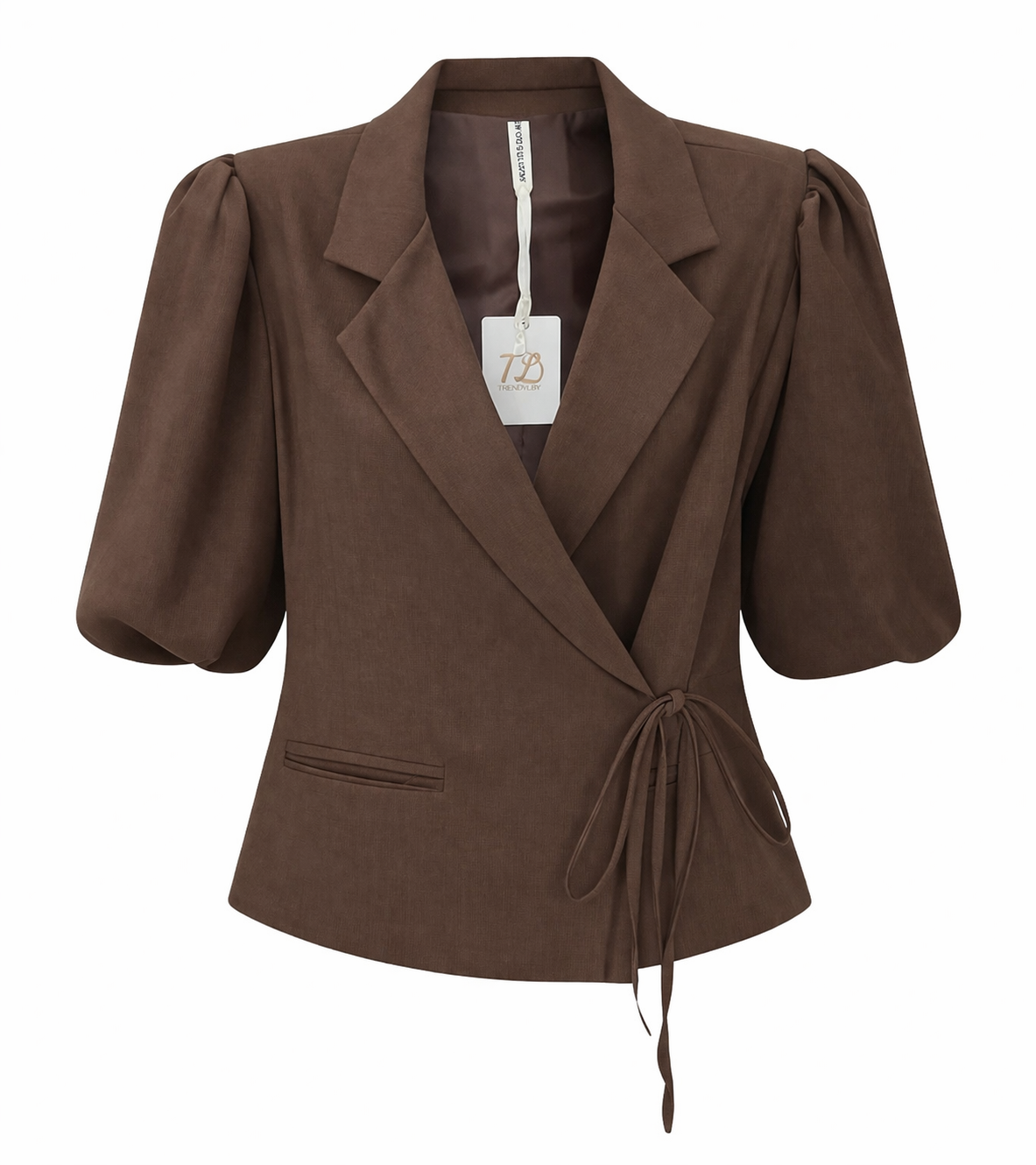 Blazer overslag/ Bruin