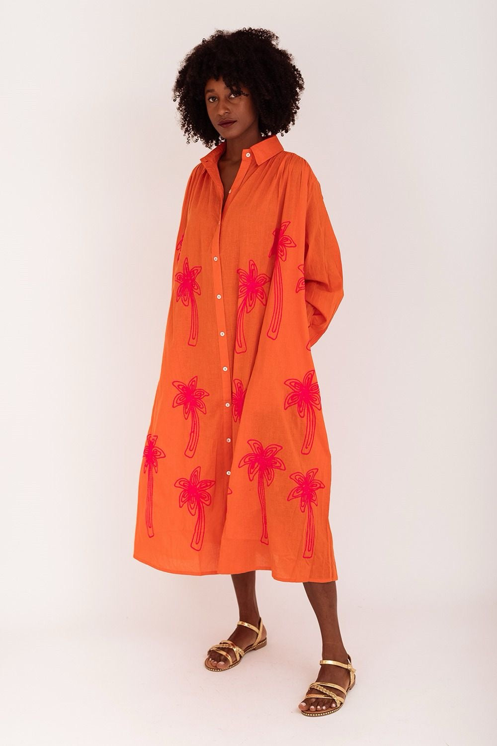 Dress Palm | Orange