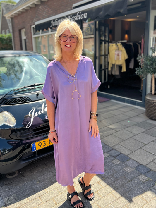 Jurk Luxe /Lila
