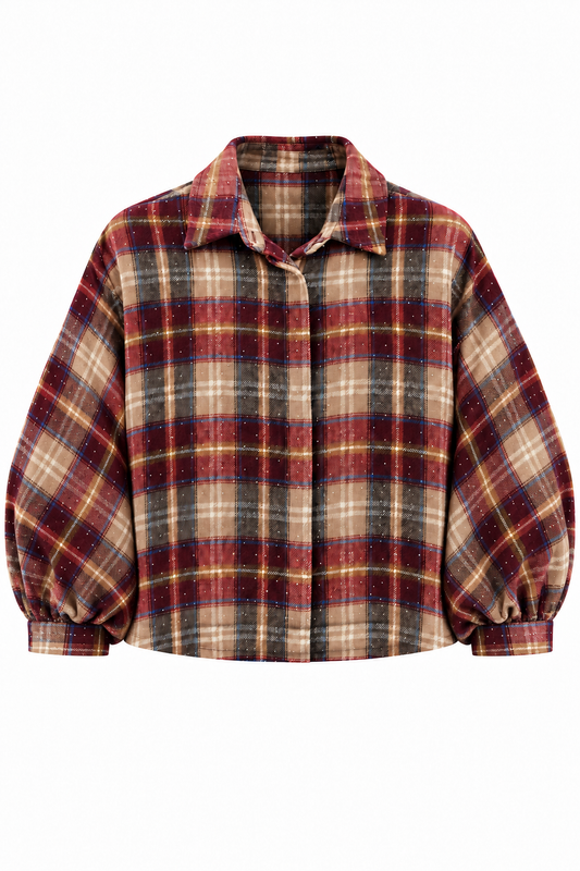 Blouse Sparkling / Bordeaux