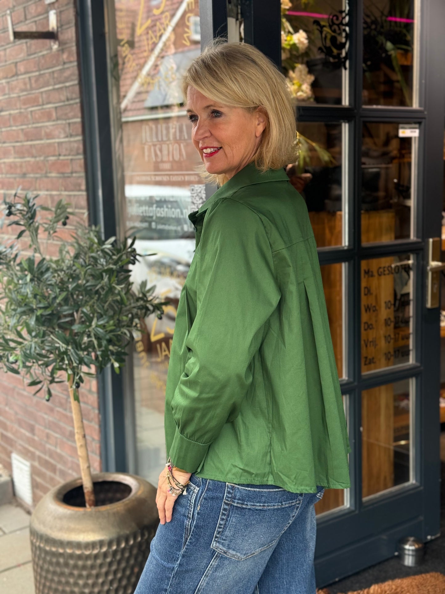 Blouse Sofi/ Green