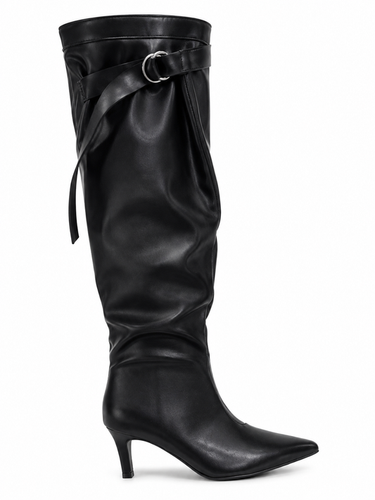 Overknee Belise/ Zwart