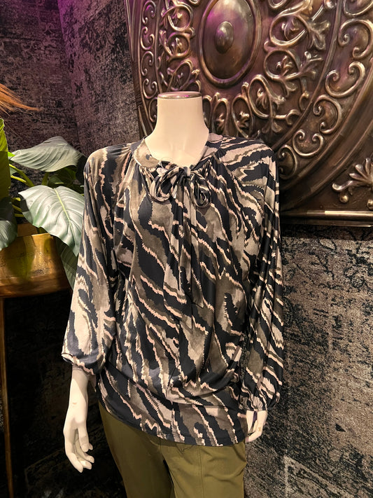 Blouse strik /groen