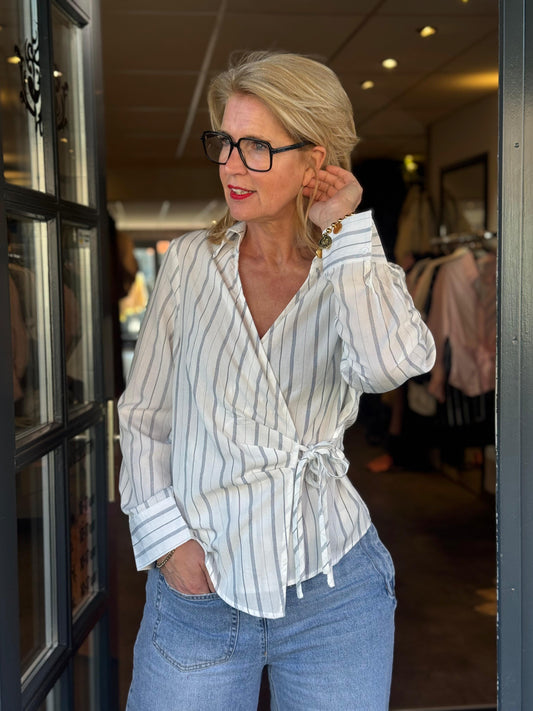Blouse Retro /wit