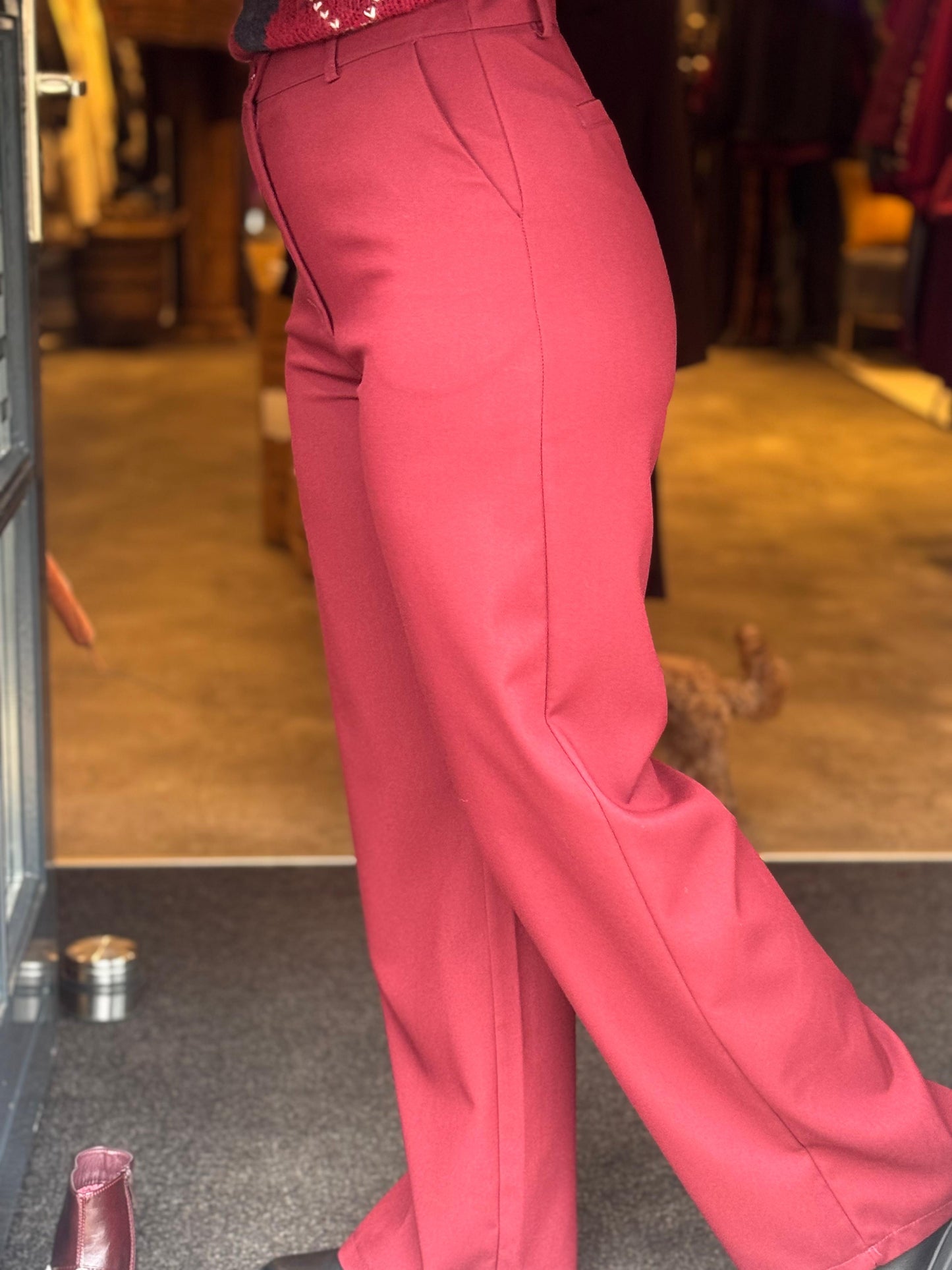 Pantalon MD/ Bordeaux