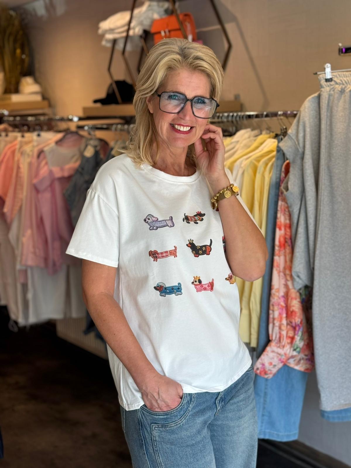 Shirt Teckel / multi