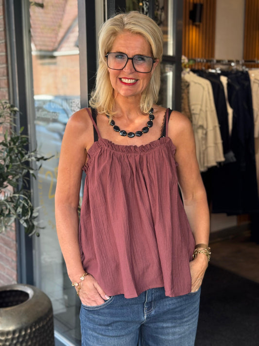 Top Cael/ Mauve