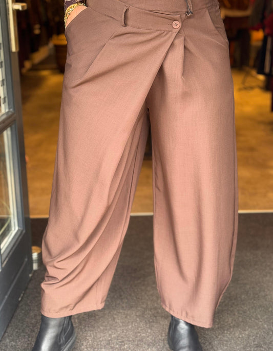 Broek overslag/ Bruin