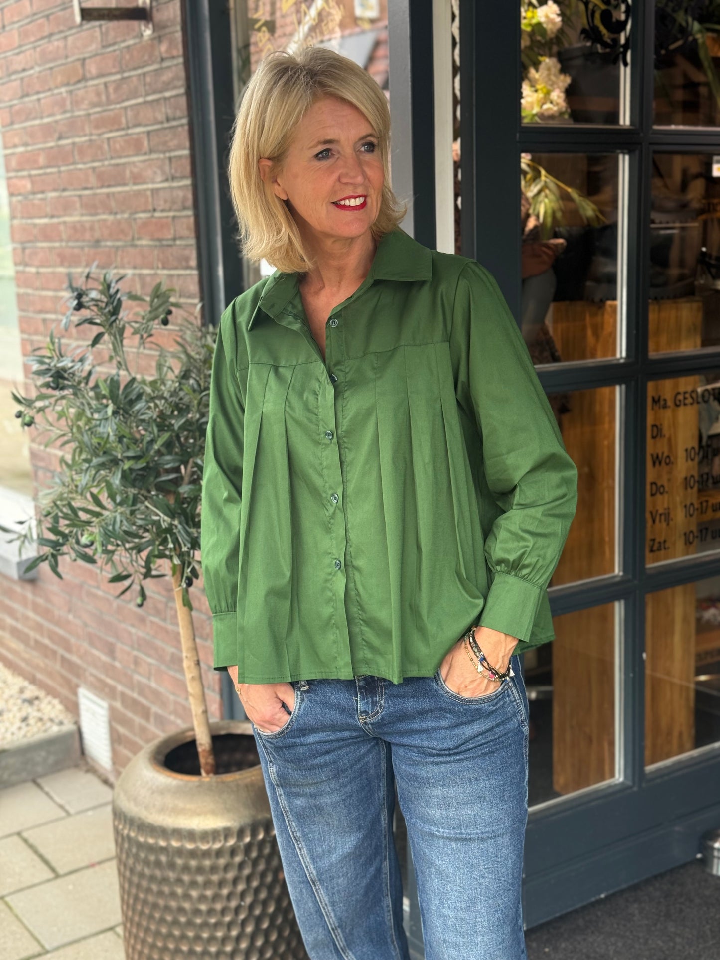 Blouse Sofi/ Green