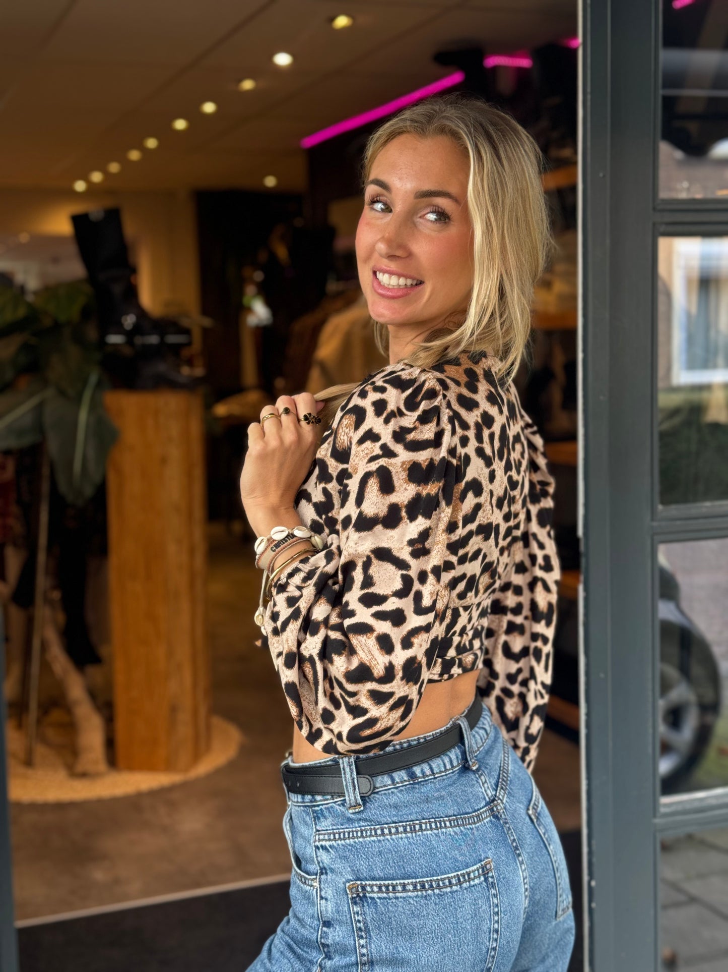 Blouse BiBa/ Leopard