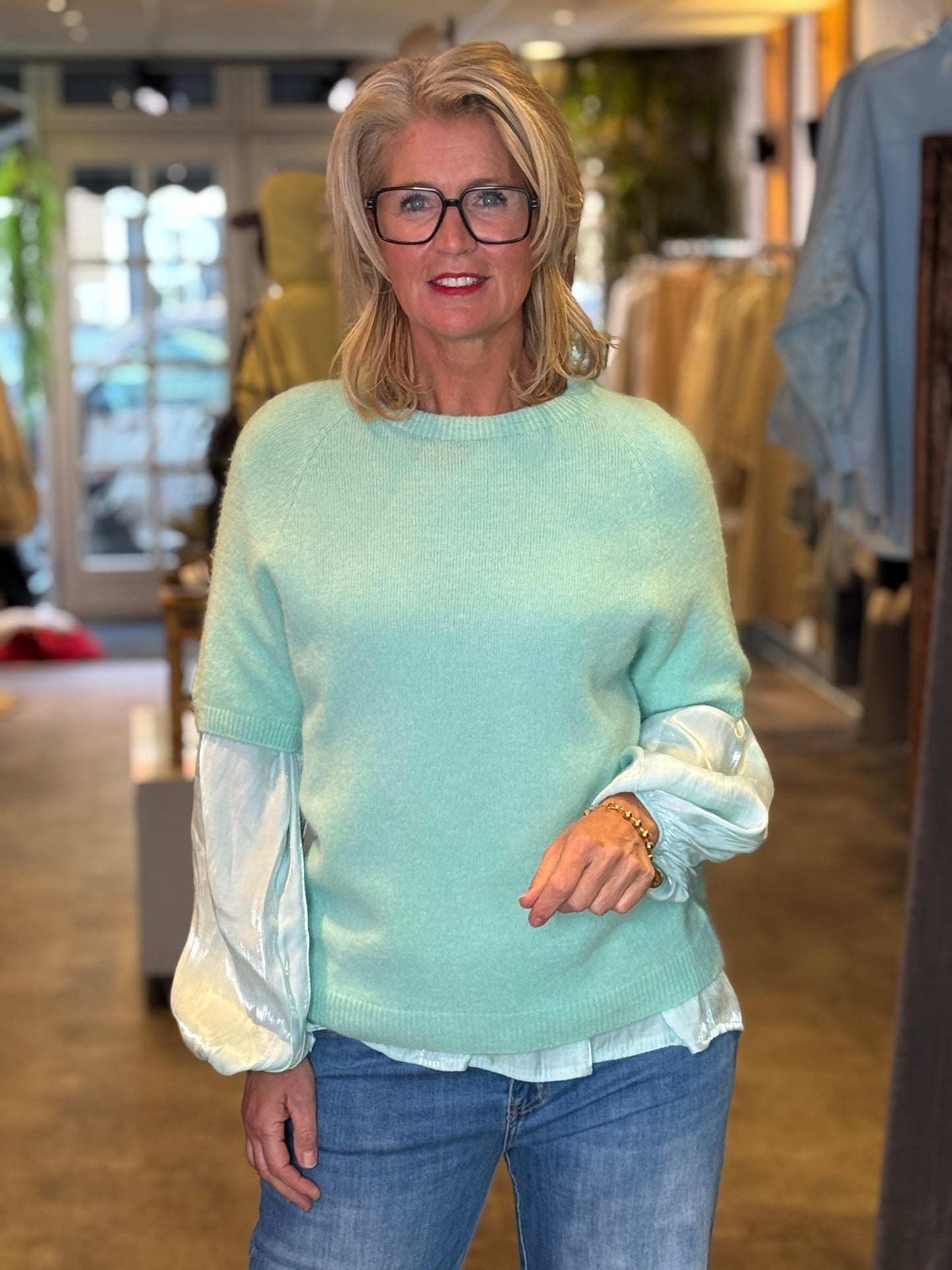 Trui Breeze/ Zee Groen