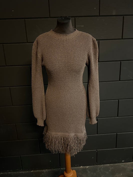 Jurk Perla/ Taupe