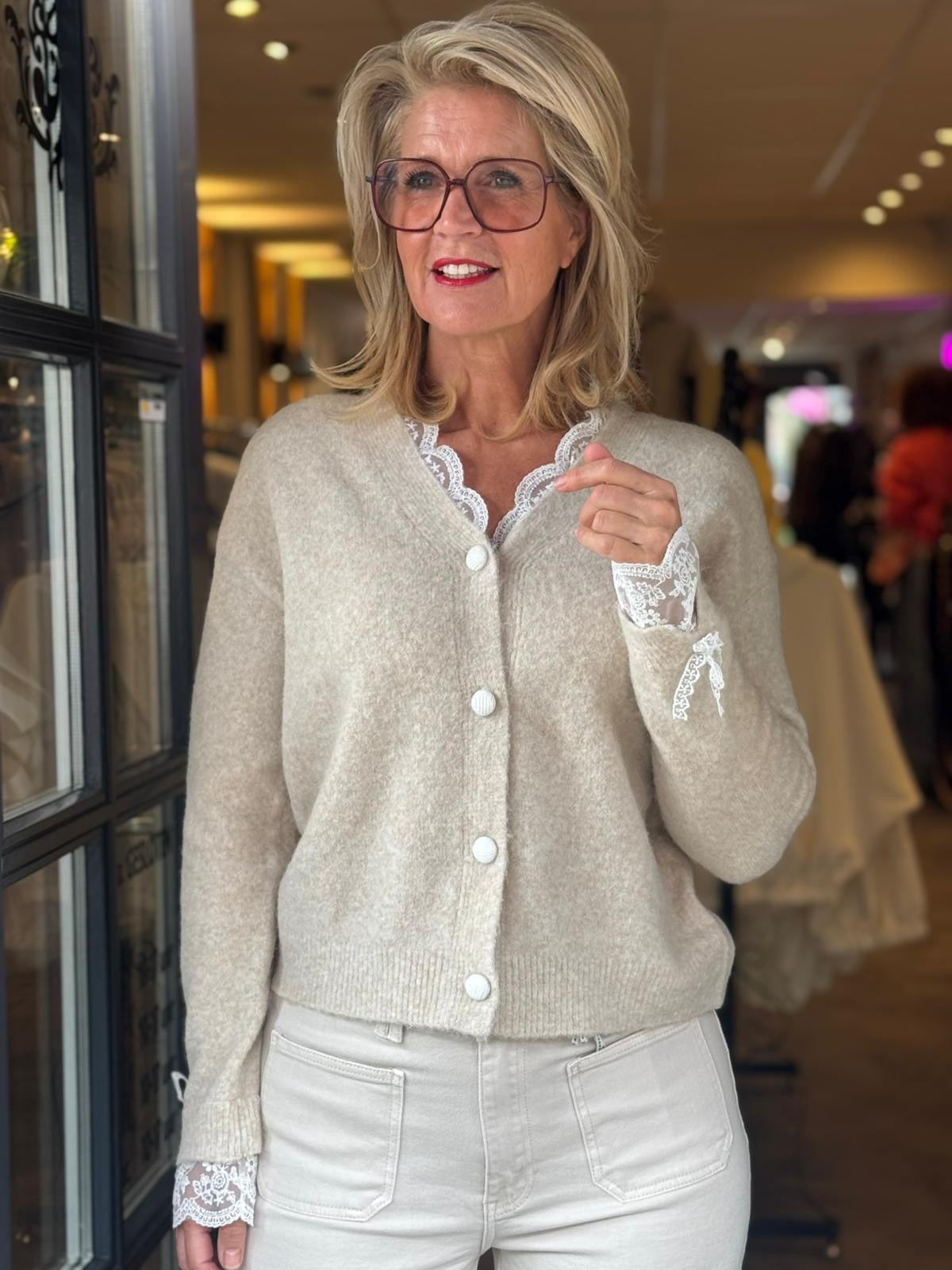 Vest Elegante/ Beige