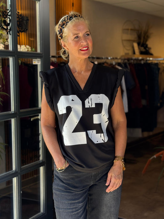 Shirt Basebelle/ zwart