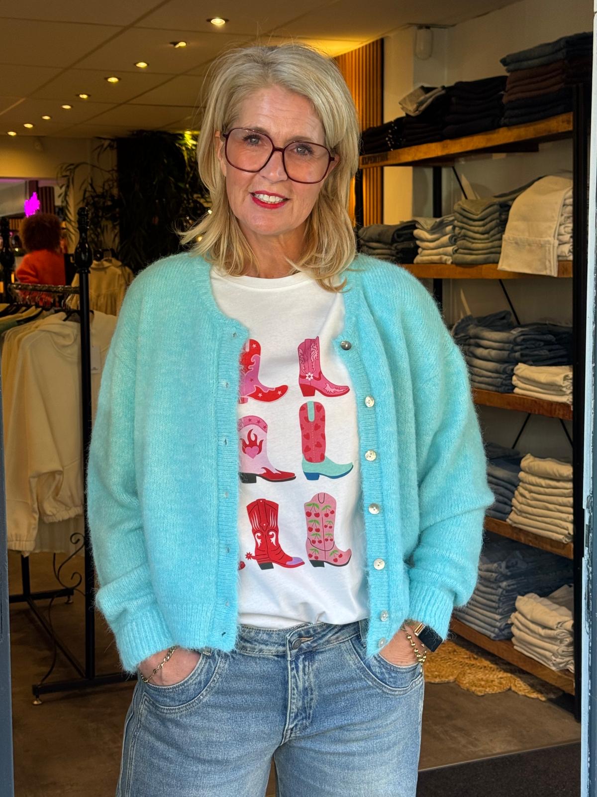 Vest LILLI/ Turqoise