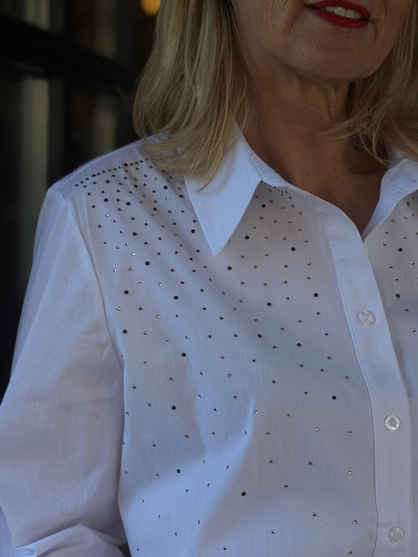 Blouse Sparkling/ Wit
