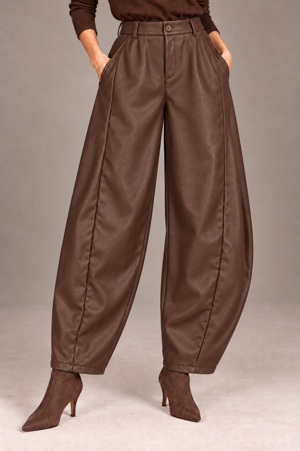 Broek FI/ aubergine