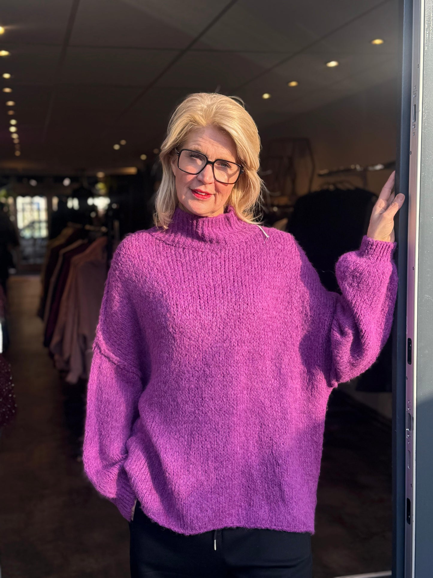 Trui Soft Turtle/ Roze