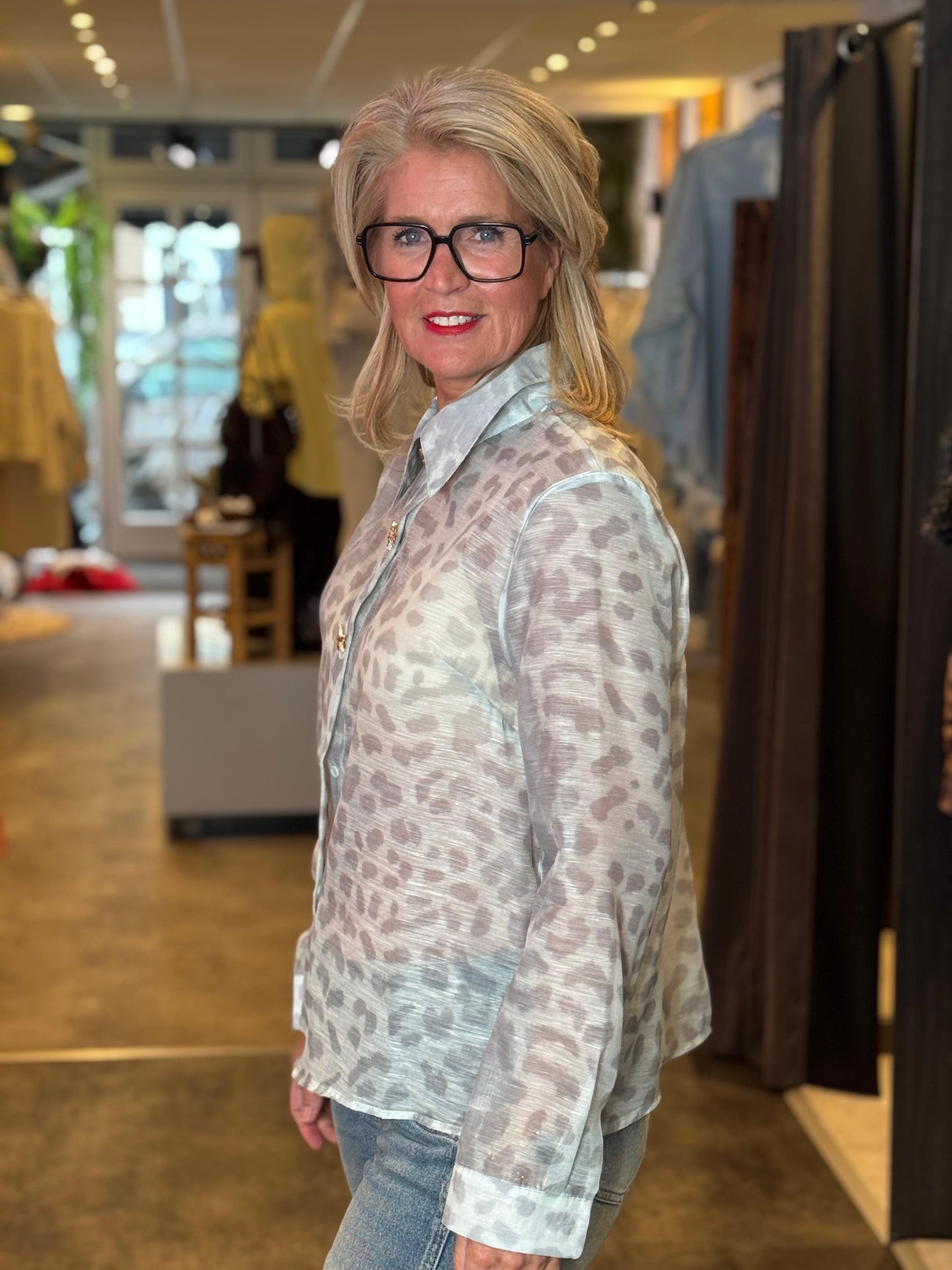 Blouse Savannah/ Zee Groen