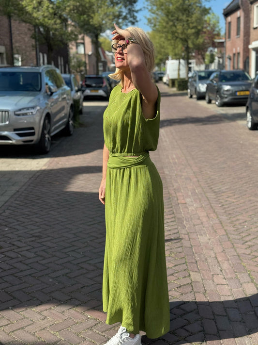 2-Delig set Riande / groen