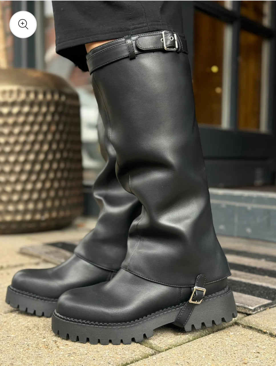 Boots Double / zwart