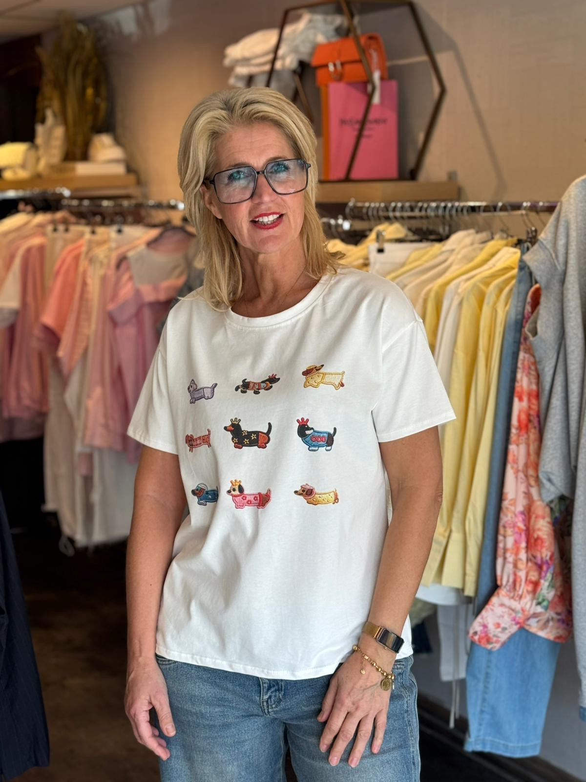 Shirt Teckel / multi