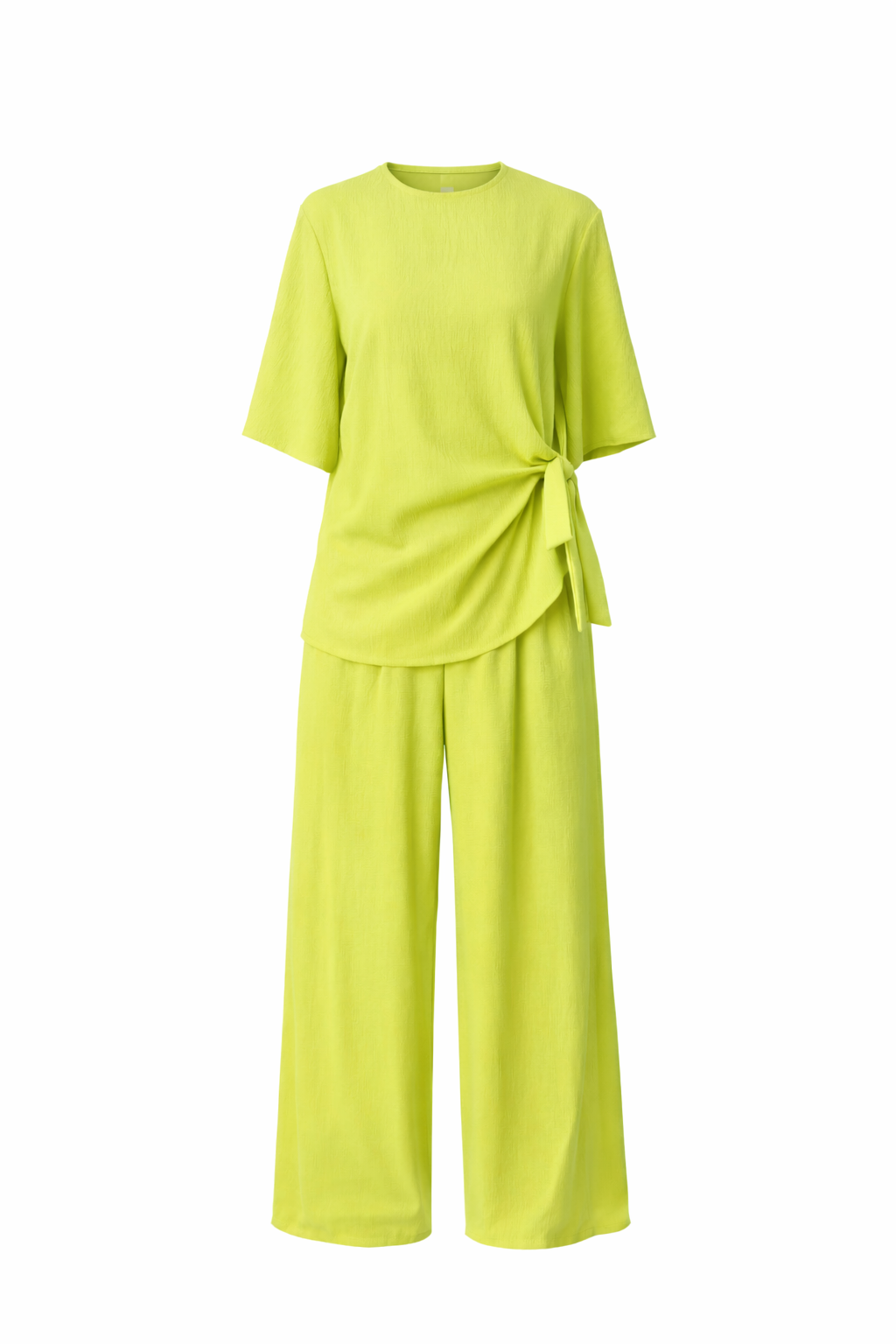 2-Delig set Azzuro/ Lime