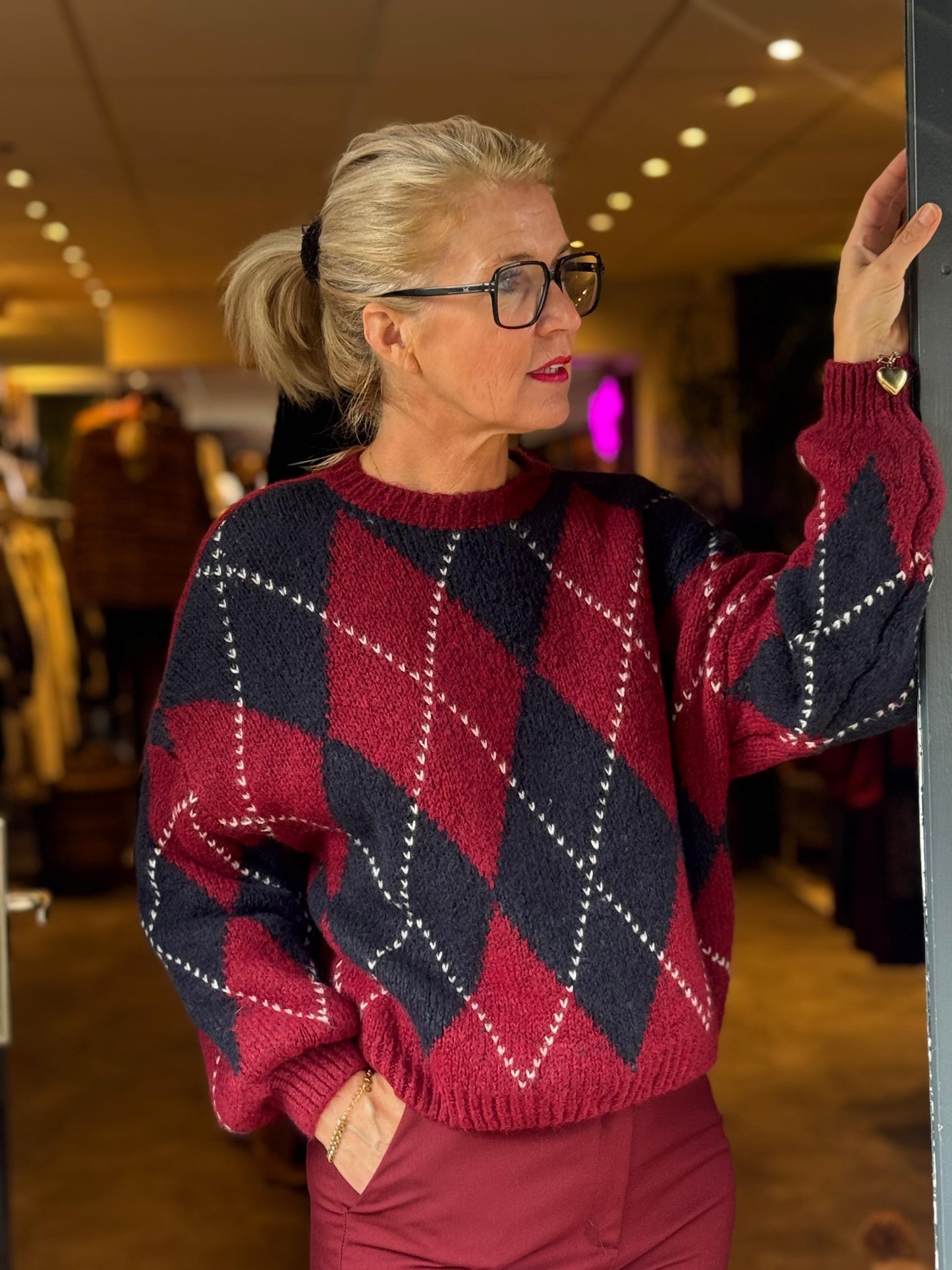 Trui Finn / Bordeaux