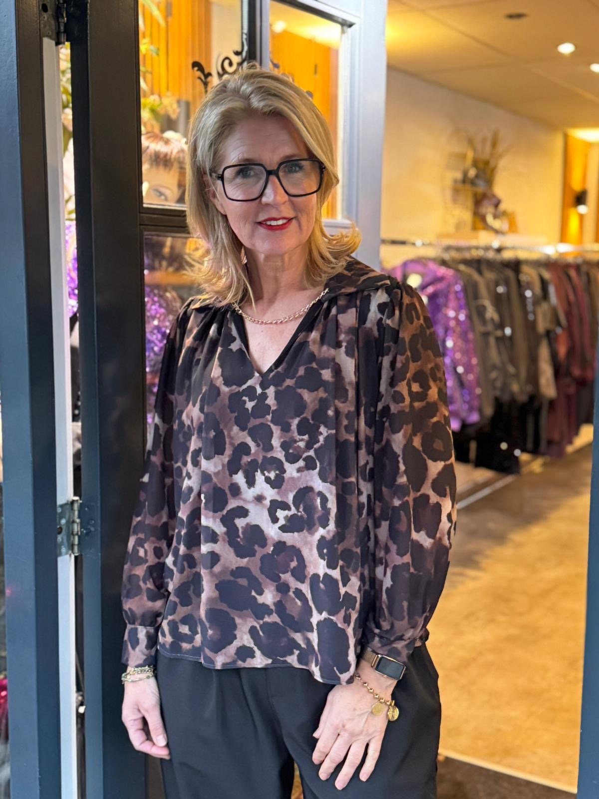 Blouse Patrice/ Leopard