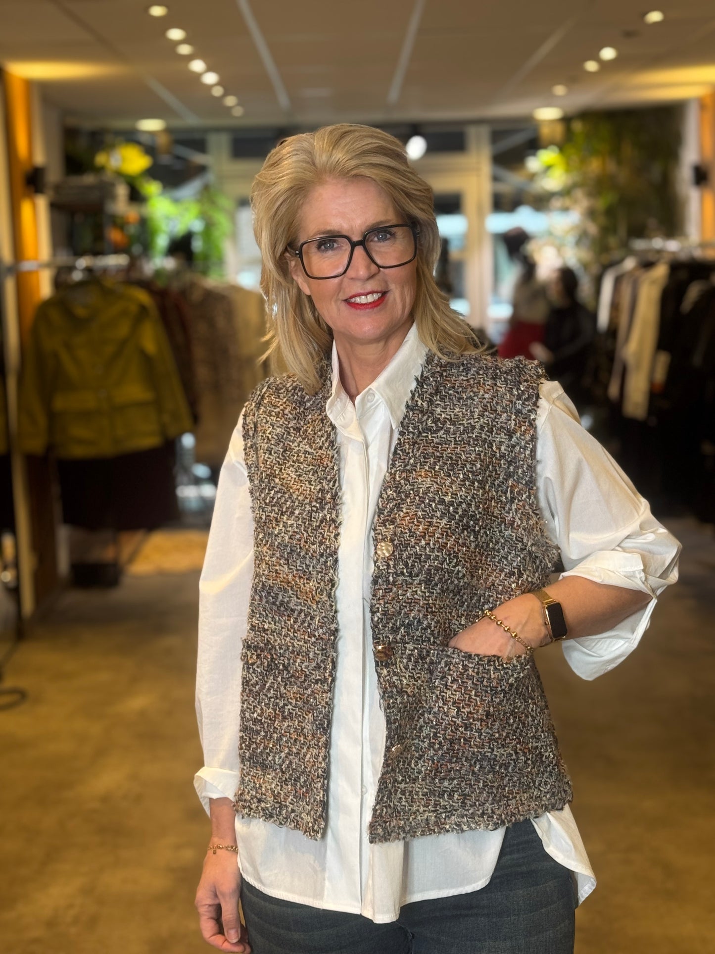 Gilet Chanel / Zwart