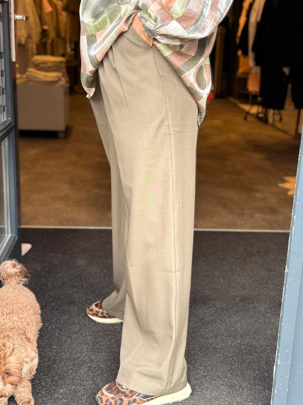 Pantalon Gaby/ groen