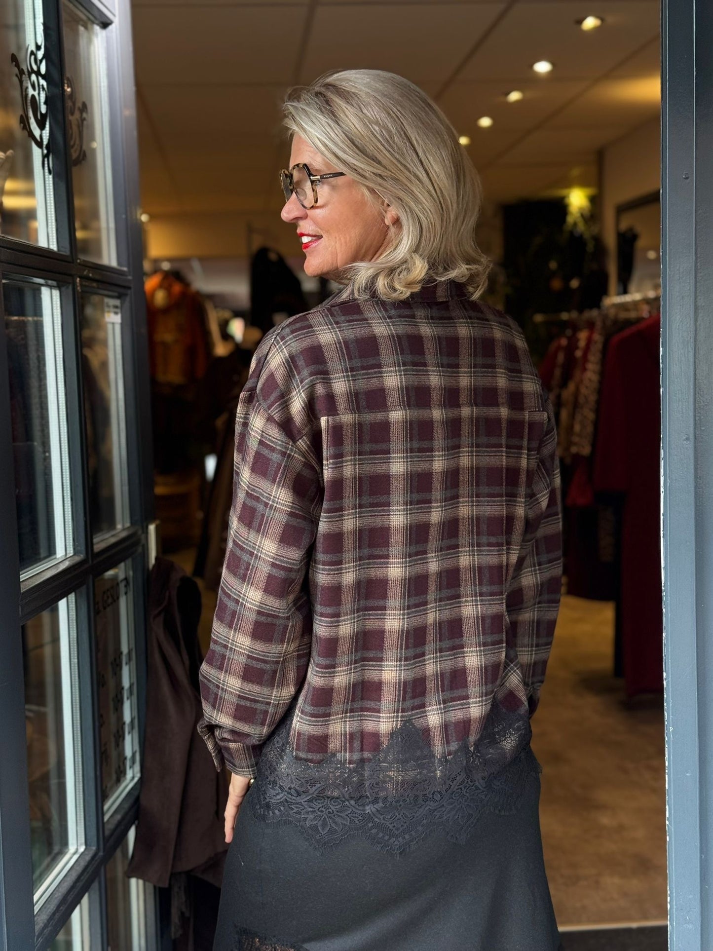 Blouse Grace / Bruin