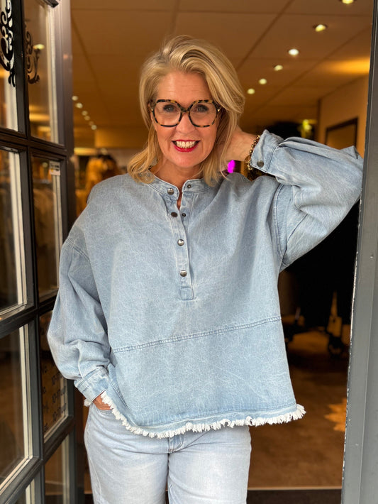 Blouse Carla/ Denim