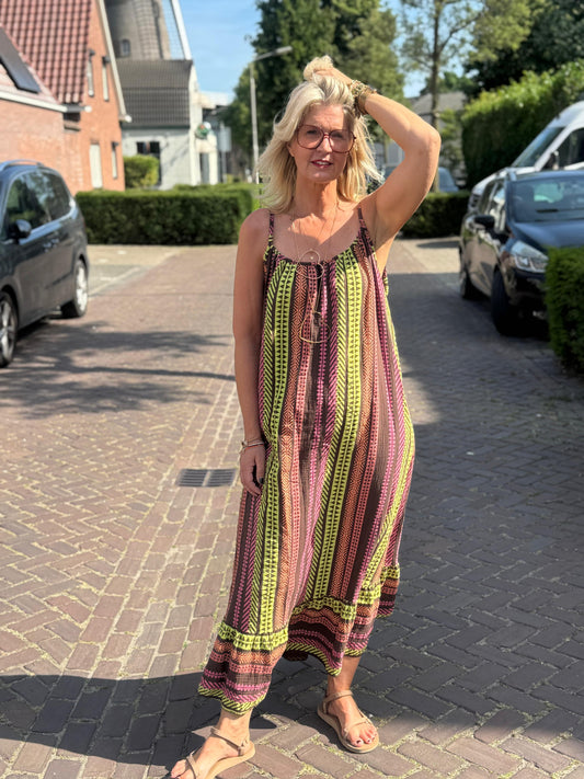 Jurk BoHo Breeze/ Bruin