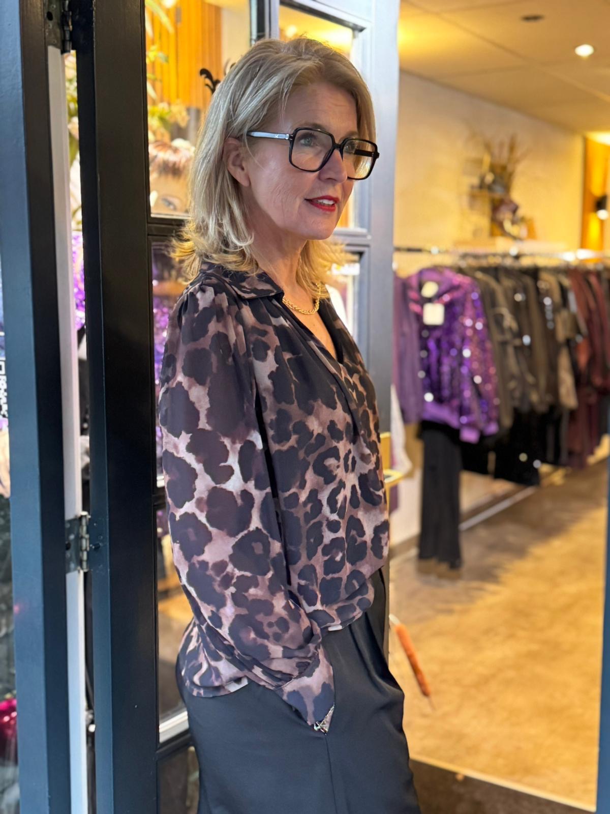 Blouse Patrice/ Leopard