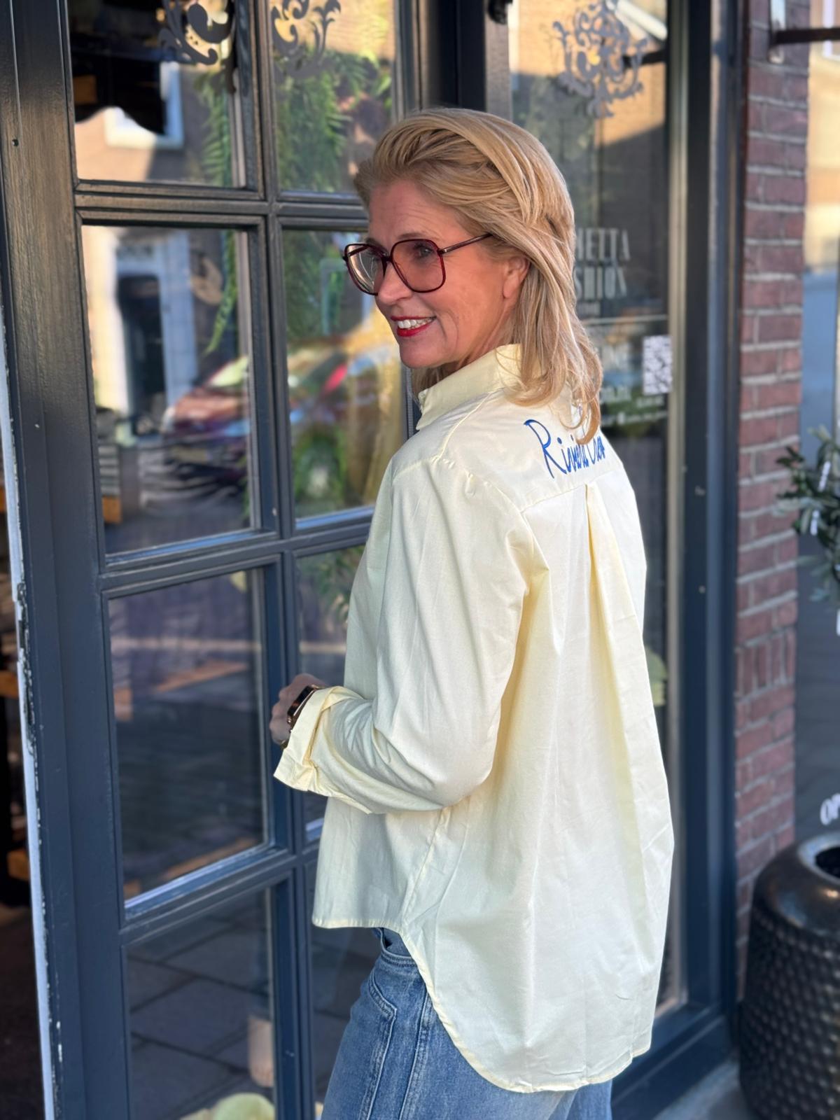 Blouse Riviera / geel