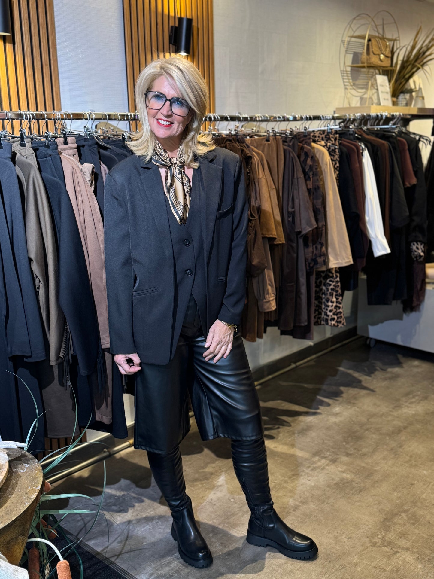 Blazer Double/ Zwart