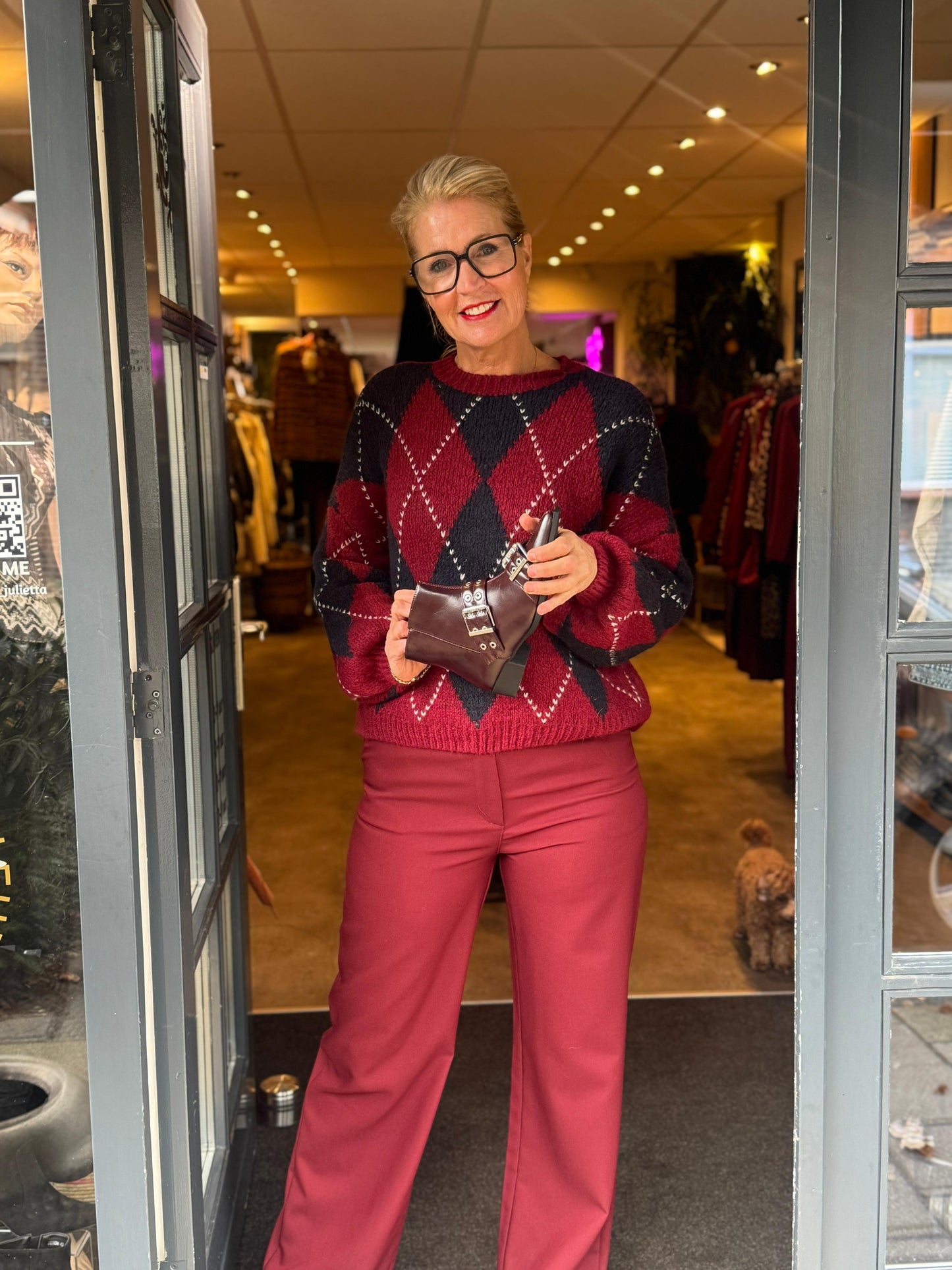 Pantalon MD/ Bordeaux