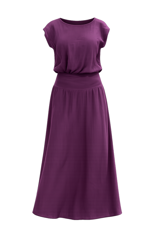 2-delig set Ameli / Aubergine