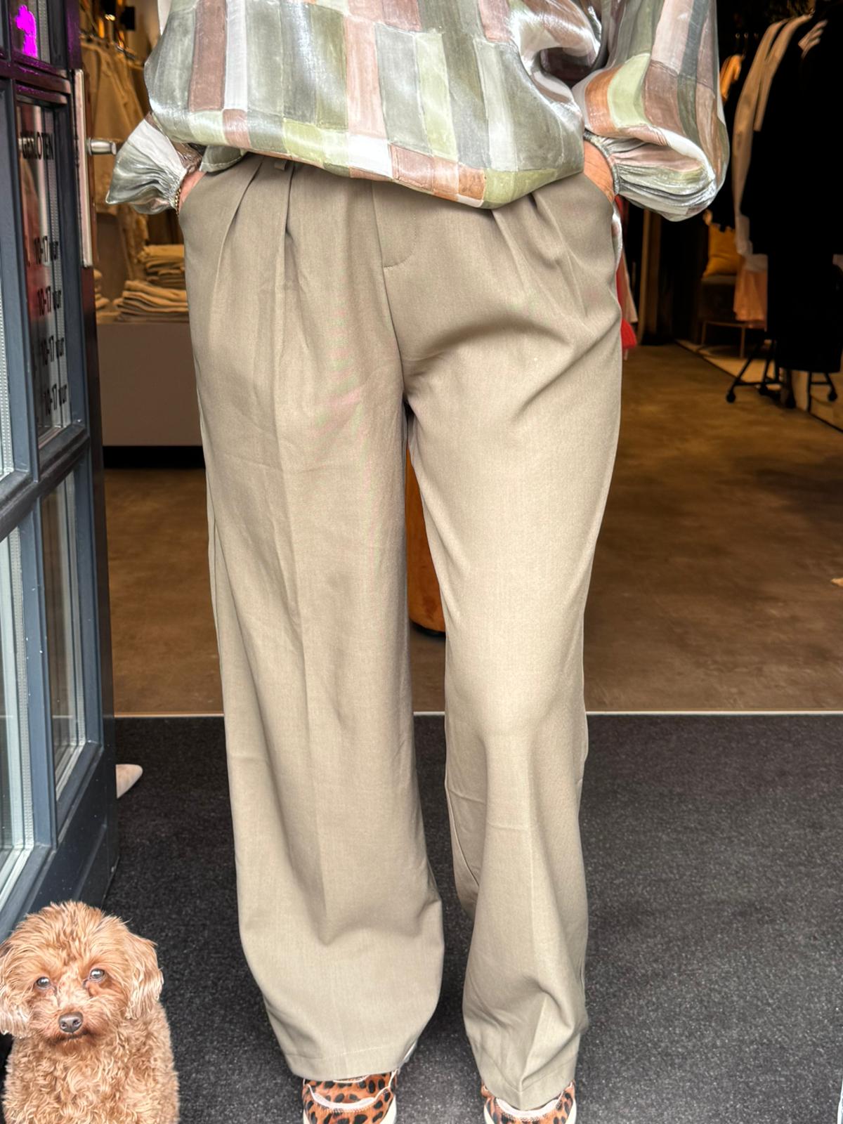 Pantalon Gaby/ groen