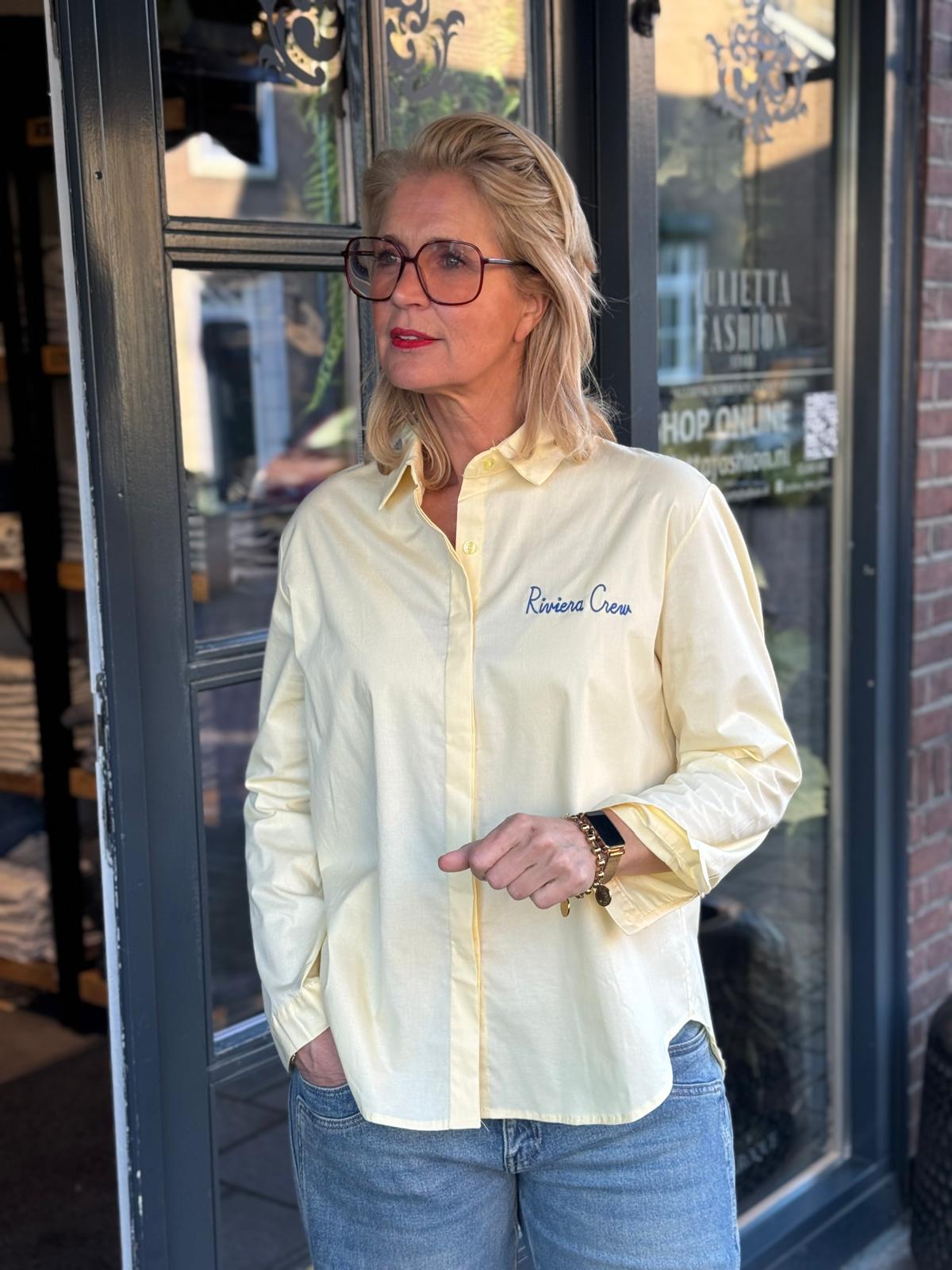 Blouse Riviera / geel