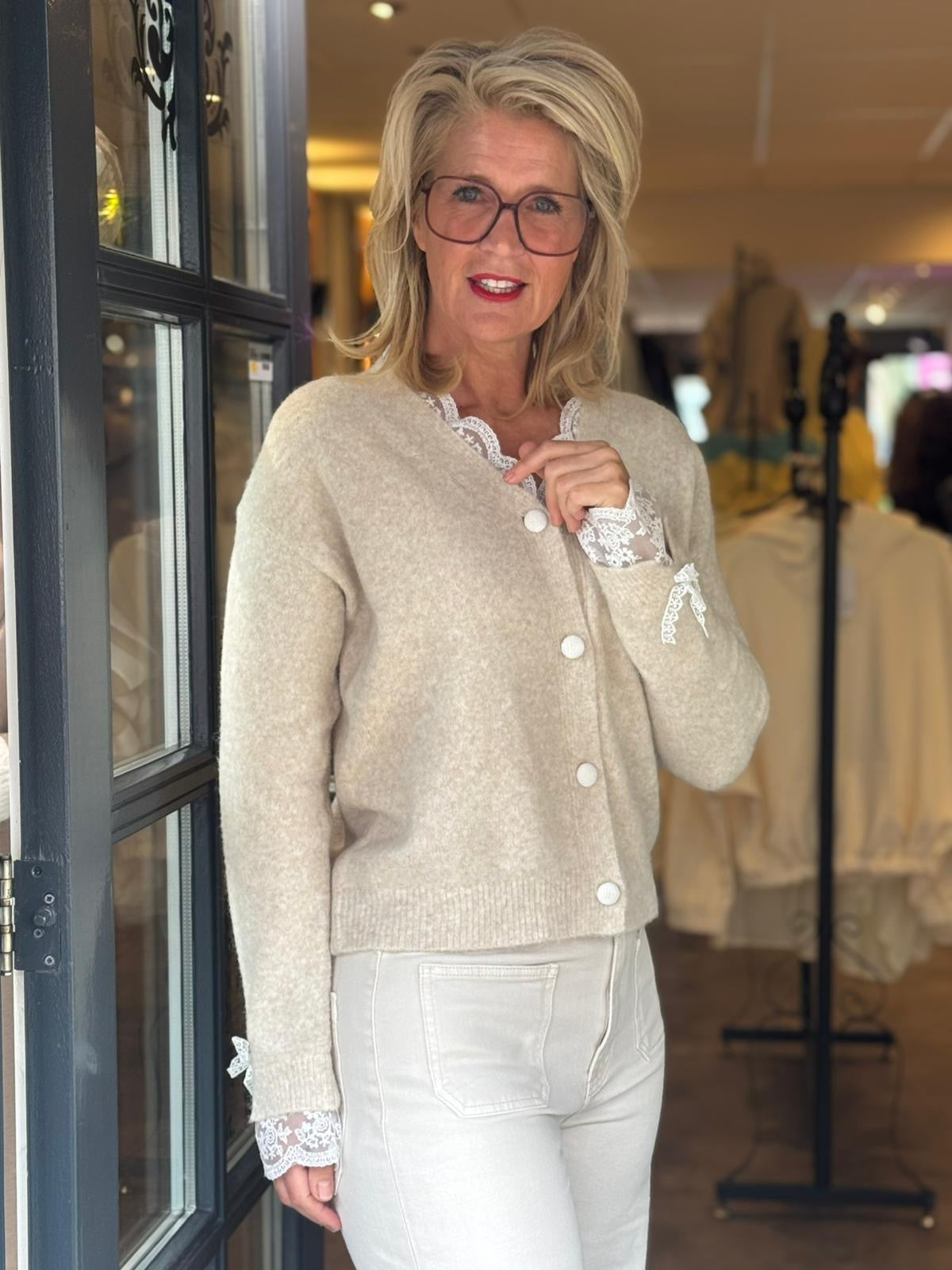 Vest Elegante/ Beige